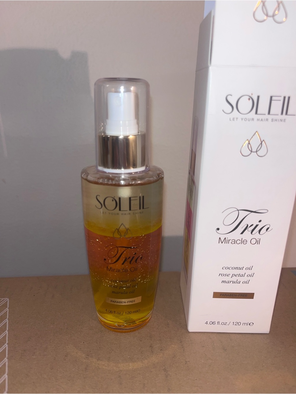 Soleil Trio Miracle Oil - Great for hair!